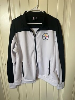 NFL Women's Black and White Team Apparel Jacket